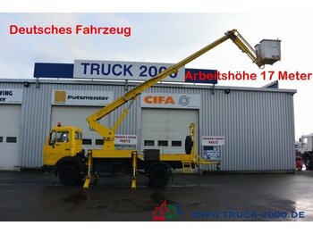 Camión con plataforma elevadora Mercedes-Benz 1013 Ruthmann 17 m seitl. Auslage 13 m isoliert: foto 1