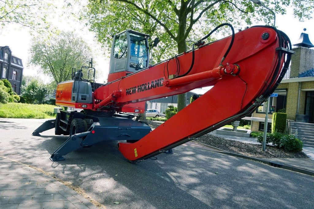 Excavadora de ruedas New Holland MH6.6 Umschlabagger Mit Magnet Anlage: foto 8