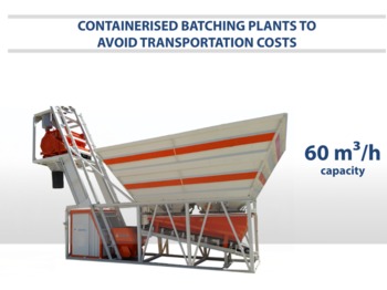 SEMIX Compact Concrete Batching Plant Containerised - Planta de hormigón
