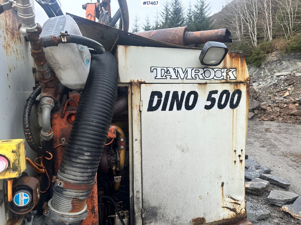 Perforadora Tamrock Dino 500: foto 42