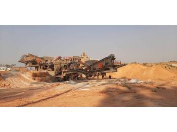 Constmach Mobile Jaw and Vertical Impact Crusher Plant 80 TPH - Trituradora móvil