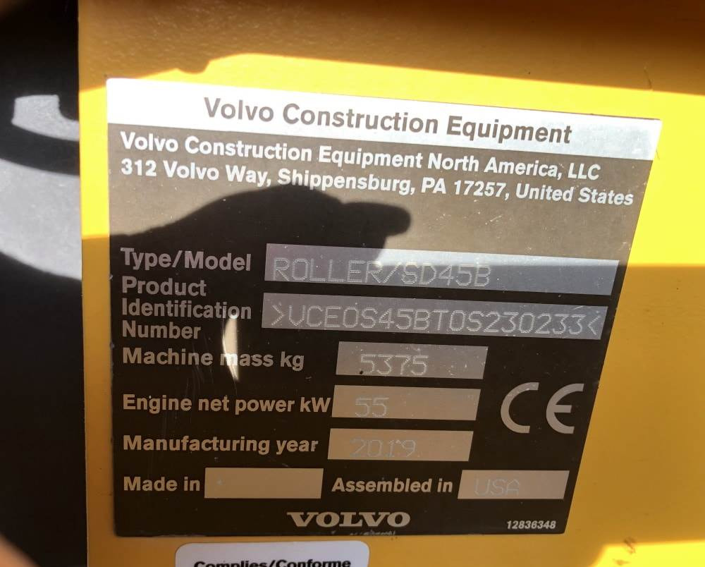 Compactador Volvo SD45B: foto 9
