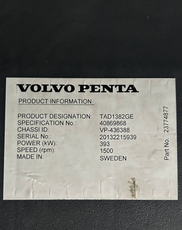 Generador industriale Volvo TAD1382GE - 430 kVA Stage V Generator - DPX-19032: foto 12