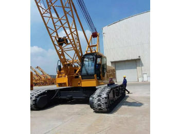 Grúa sobre orugas XCMG 85 ton crawler crane used XGC85 price: foto 5