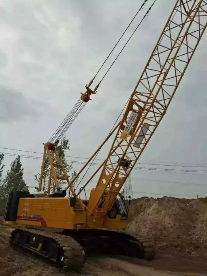 Grúa sobre orugas XCMG 85 ton crawler crane used XGC85 price: foto 6