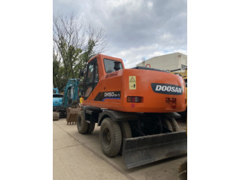 Excavadora de ruedas used Doosan 150W-7 wheel excavators 12 ton used excavators Doosan machine for sale: foto 4