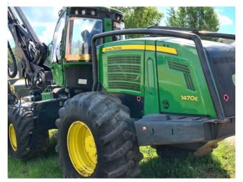 Procesadora forestal John Deere 1470E: foto 1