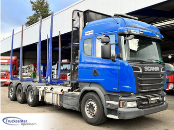Remolque forestal Scania R730 V8 8x4 big axles, Retarder, Truckcenter Apeldoorn: foto 1
