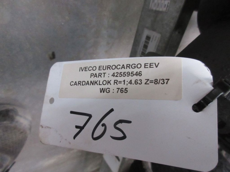 Diferencial para Camión Iveco EUROCARGO 42559546 DIFFERENTIEEL RATIO 1:4,63 Z=8/37: foto 6