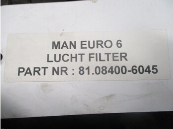 Filtro de aire para Camión MAN 81.08400-6045 LUCHTFILTER EURO 6: foto 2