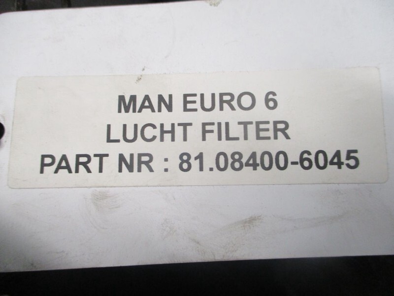 Filtro de aire para Camión MAN 81.08400-6045 LUCHTFILTER EURO 6: foto 2
