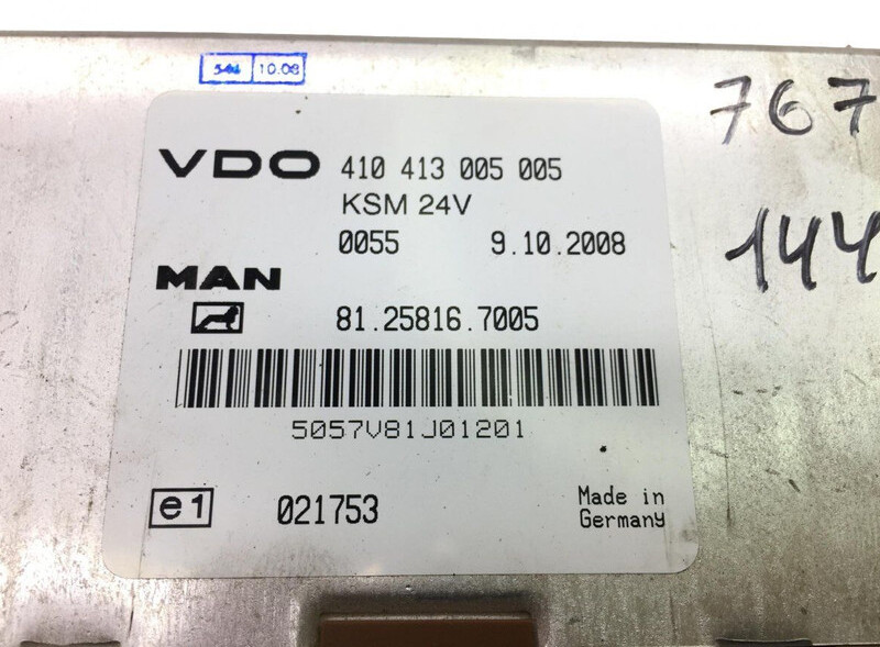 Unidad de control MAN MAN, VDO TGX 26.440 (01.07-): foto 5