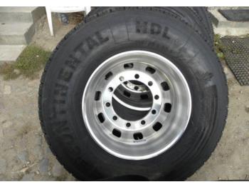  OPONY CONTINENTAL HDL, 315/80/22.5 - Neumáticos y llantas