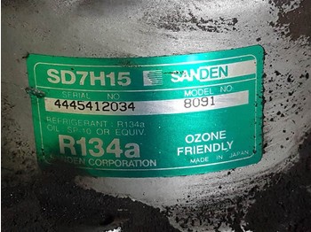 Compresor de aire acondicionado para Maquinaria de construcción SANDEN SD7H15-8091-Compressor/Kompressor/Aircopomp: foto 4