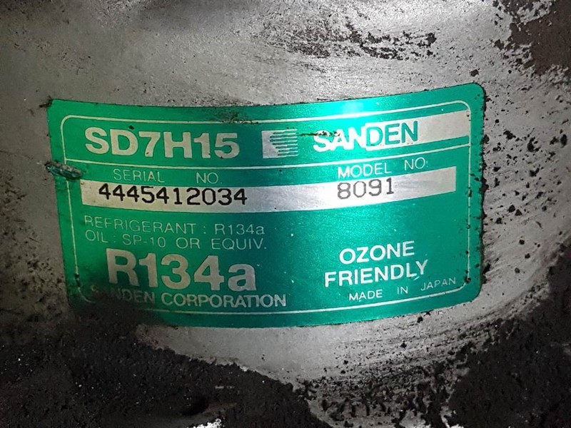 Compresor de aire acondicionado para Maquinaria de construcción SANDEN SD7H15-8091-Compressor/Kompressor/Aircopomp: foto 5