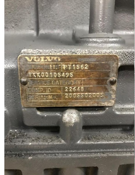 Caja de cambios para Dúmper articulado nuevo Volvo Versnellingsbak PT1562 oem 22648: foto 2