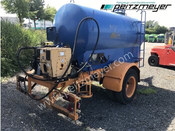 Remolque cisterna para transporte de betún BATHE 1 Achs Anhänger Bitum / Teerkocher zGG 8 t.: foto 1