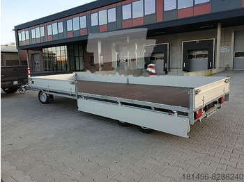 Remolque de coche nuevo HULCO Drehschemel 611x202x30cm 3500kg mit Auffahrrampen: foto 2
