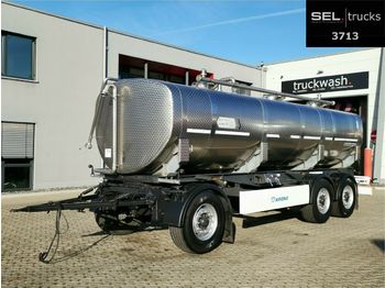 Remolque cisterna para transporte de alimentos Krone AD / Isoliert / 3 x 6.000 l / German: foto 1
