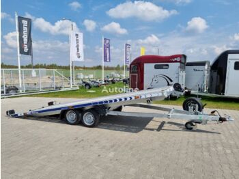 Remolque portavehículos nuevo LORRIES PLI-35 5021 car trailer 3.5t GVW tilting platform 500 x 210 cm: foto 1