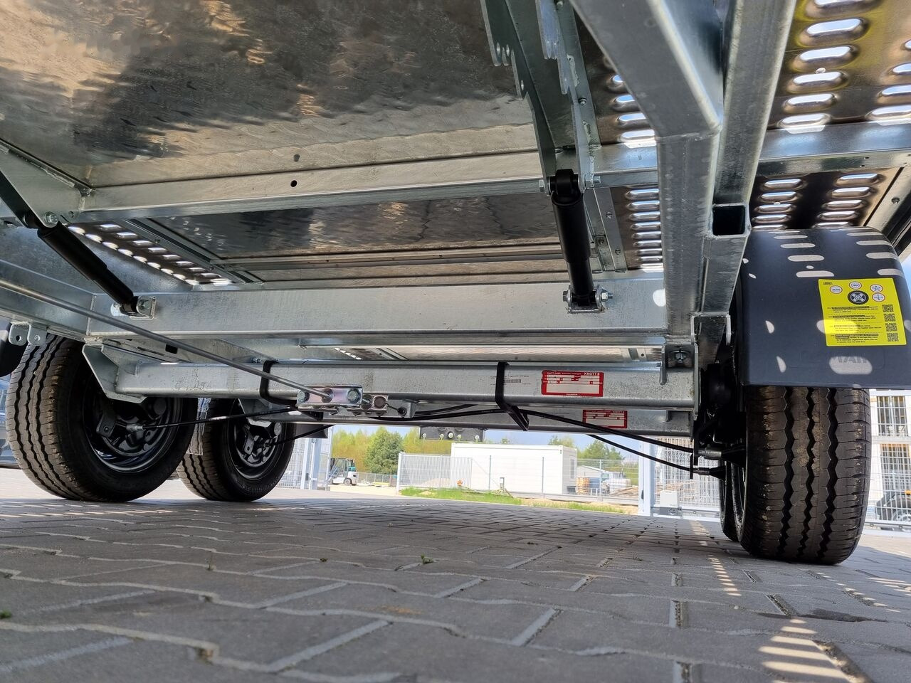 Remolque portavehículos nuevo Lorries PLI-35 5021 car trailer 3.5t GVW tilting platform 500 x 210 cm: foto 25