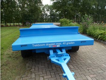 Remolque plataforma/ Caja abierta nuevo New Zwaar transportwagen: foto 1