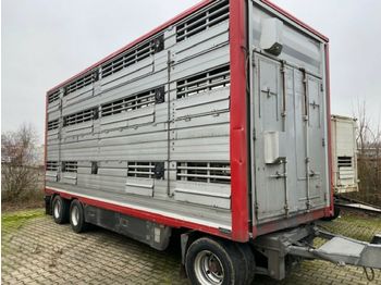 Remolque transporte de ganado Pezzaioli Pezzaiolli 3 Stock ausfahrbares Dach: foto 1