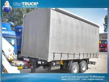 SAXAS Tandemanhänger Schiebeplane 7,45t Nutzlast  - Remolque con toldo