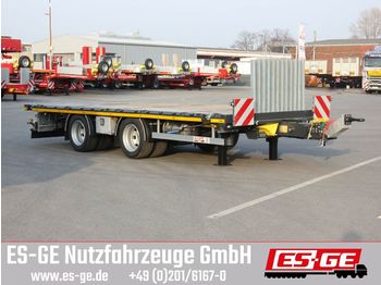 ES-GE Tandemanhänger - Containerverr.  - Remolque plataforma/ Caja abierta