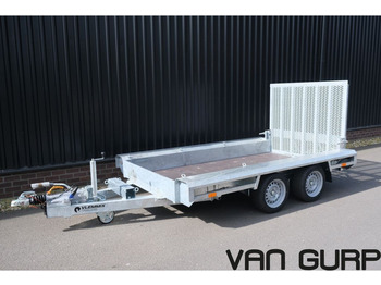 Vlemmix Machinetransporter 2700kg 300*150 2X AS 1350KG - Remolque plataforma/ Caja abierta