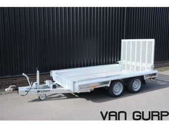Vlemmix Machinetransporter 2700kg 300*150 2X AS 1350KG - Remolque porta maquinaria