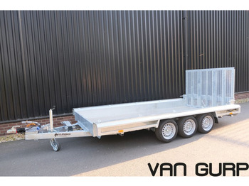 Vlemmix Machinetransporter 3500KG 400*180 3X AS 1350KG ALUMINIUM - Remolque porta maquinaria