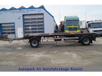 HKM G 18 ZL 5,0 Abroller Verzinkt Zwillingsbereift  - Remolque portacontenedore/ Intercambiable