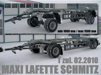 Schmitz AWF 18/ 1000 /1500 MAXI jumbo NEU 3 x vorhanden - Remolque portacontenedore/ Intercambiable