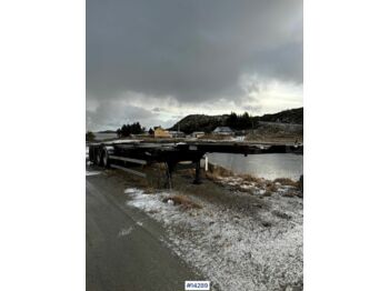 Schweriner 3 akslet - Remolque portacontenedore/ Intercambiable