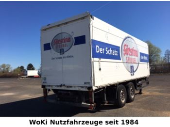 Orten AG 18 T Schwenk Lasi SAF  Liftachse Staplerhalt  - Remolque transporte de bebidas