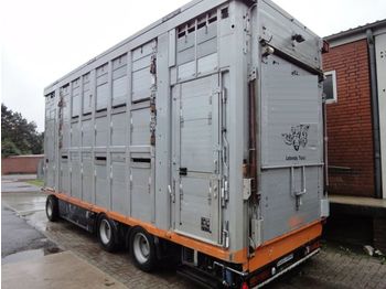 KABA 3 Stock Ausfahrbares Dach  - Remolque transporte de ganado