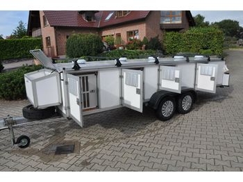 Remolque transporte de ganado WT Metall Hundeanhänger 10 Thermo Boxen: foto 1