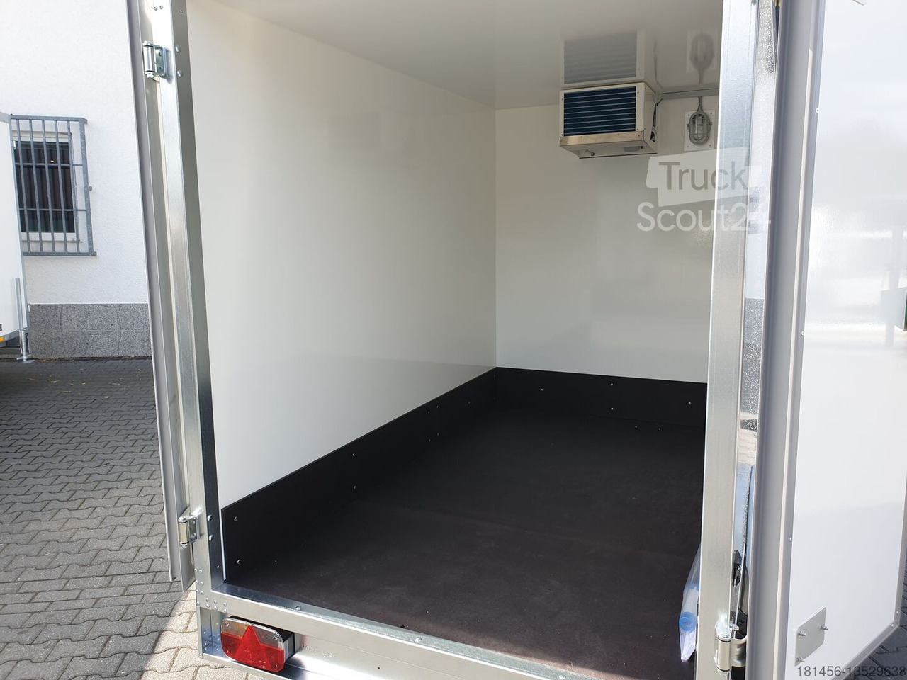 Remolque frigorífico nuevo mobile Kühlzelle 60mm isoliert mit Standstützen 230Volt Govi Kühlung direkt verfügbar Neu: foto 4
