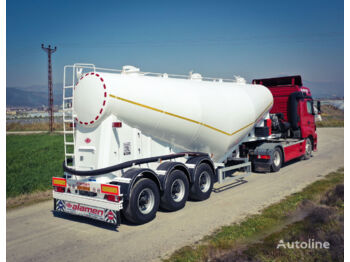 Semirremolque silo para transporte de silos nuevo ALAMEN Any size brand new cement bulker, dry-bulk silo: foto 1