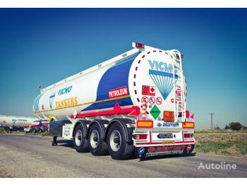 Semirremolque cisterna para transporte de combustible nuevo ALAMEN FuelTanker (Diesel-gasoline) for Sale: foto 1