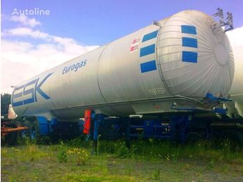 Semirremolque cisterna para transporte de gas AUREPA LNG, Methane, Gas Tank, 45000 Liter, Natural gas, Air Liquide cr: foto 1