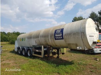 Semirremolque cisterna para transporte de gas CLAYTON CO2, 23500 liter.: foto 1