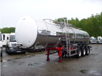 Semirremolque cisterna para transporte de alimentos Crane Fruehauf Food tank inox 30 m3 / 1 comp + pump: foto 1