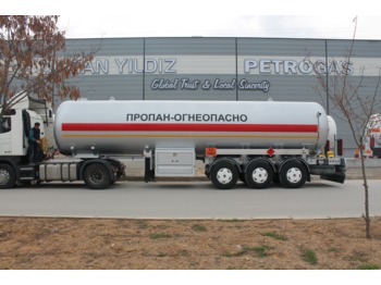 Semirremolque cisterna para transporte de gas DOĞAN YILDIZ 45 M3 SEMI TRAILER LPG TANL: foto 1