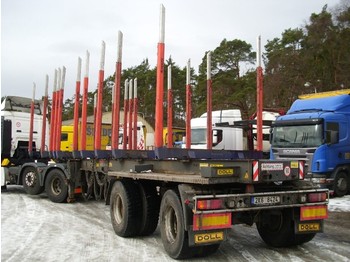 Doll Holztransporter Lange 8,9m - 13,4m - Semirremolque