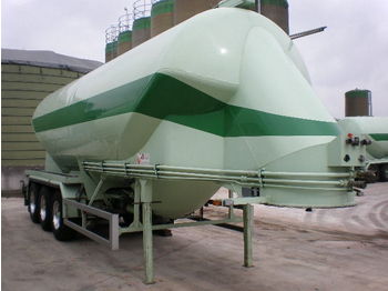 Semirremolque cisterna para transporte de materiales áridos EKW: foto 1
