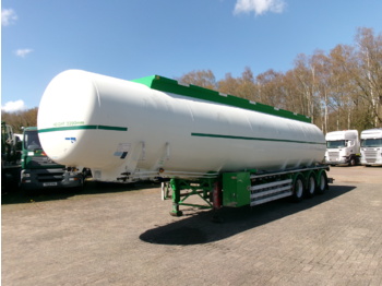 Semirremolque cisterna para transporte de combustible Feldbinder Fuel tank alu 44.3 m3 / 6 comp + pump: foto 1