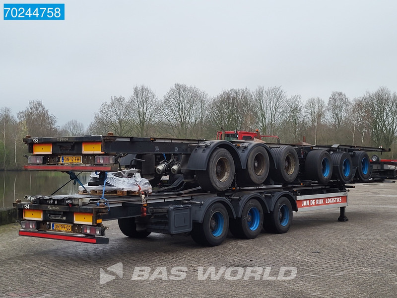 Semirremolque portacontenedore/ Intercambiable Hertoghs O3 45 Ft 3 axles 3 units 45 Ft more available: foto 6