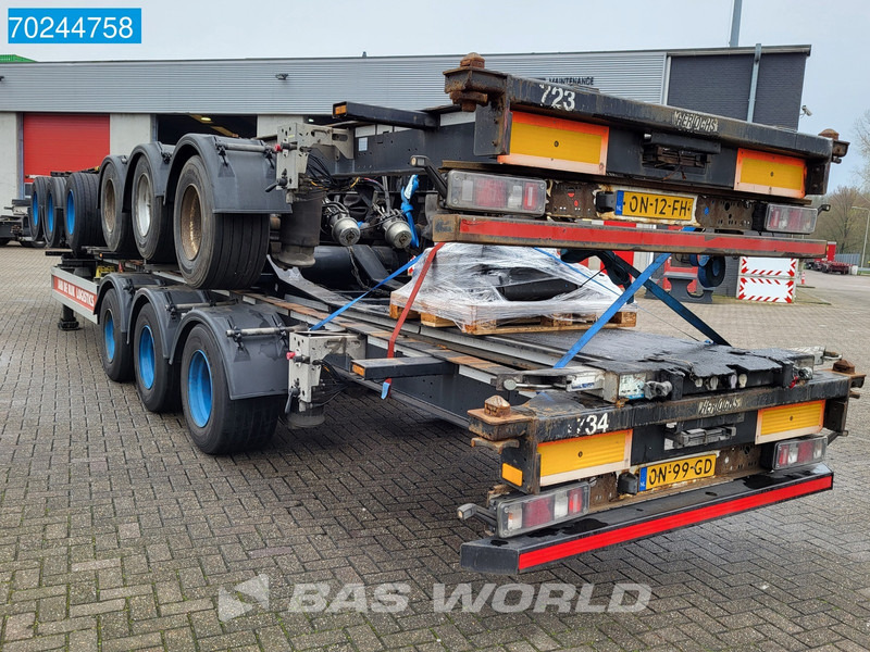 Semirremolque portacontenedore/ Intercambiable Hertoghs O3 45 Ft 3 axles 3 units 45 Ft more available: foto 3